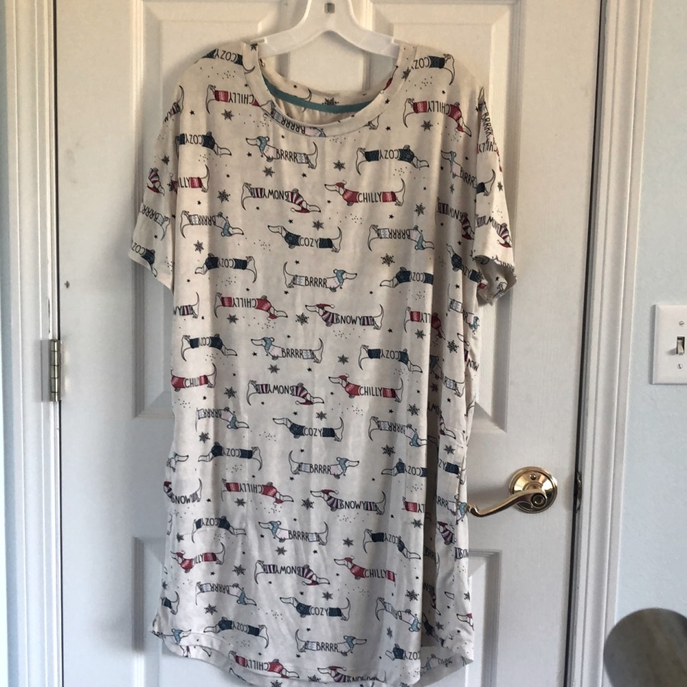 Christmas PJ Gown